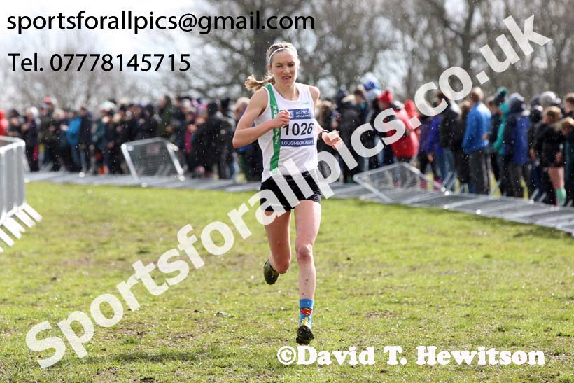 Senior womens 2019 British Athletics Inter Counties Cross Country, Prestwood Hall, Loughborough. Photo:  David T. Hewitson/Sports for All Pics